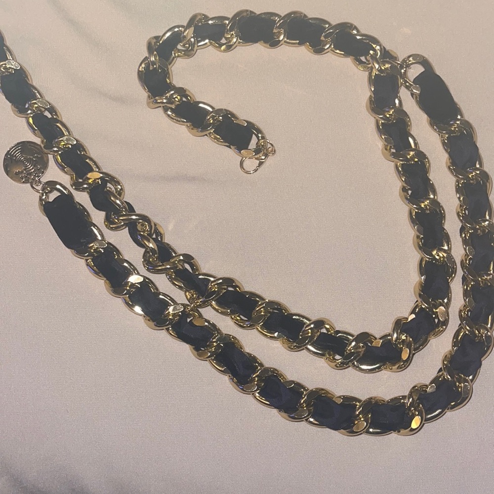 Metal Chain Belt.